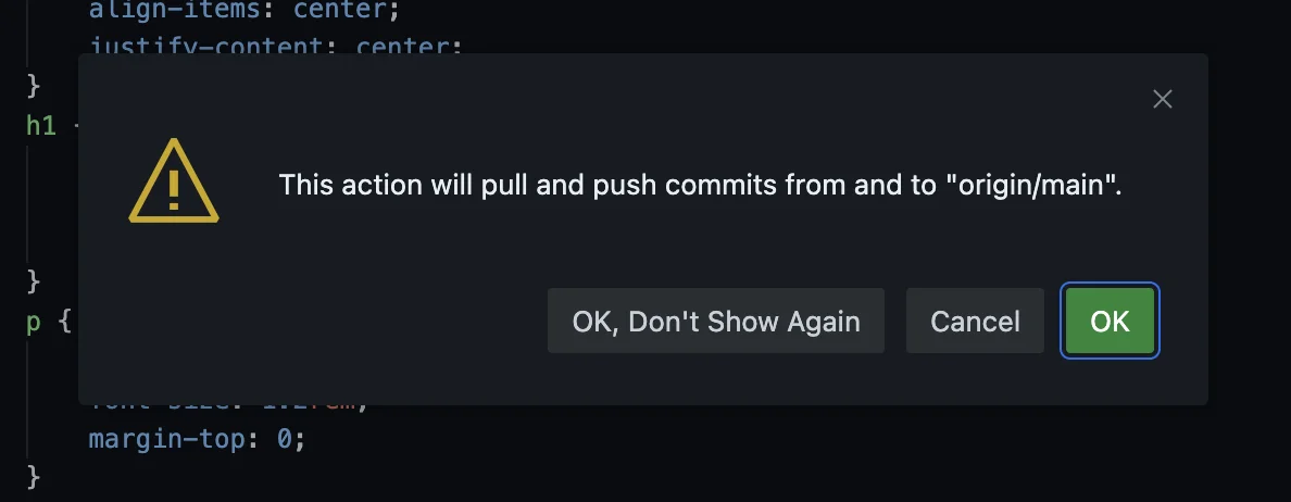 Committing and pushing via GUI 2